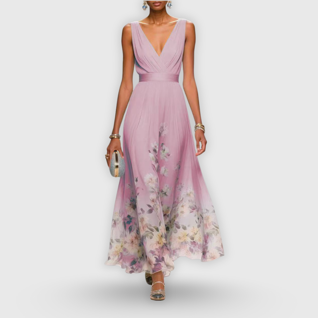 Vestido Veraniego Mujer Tela Ligera Corte Ajustado