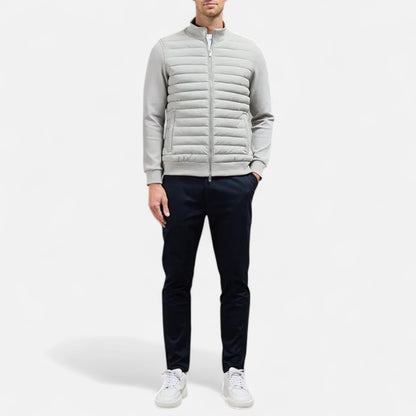 Chaqueta Hombre Ligera Invierno Cuello Alto