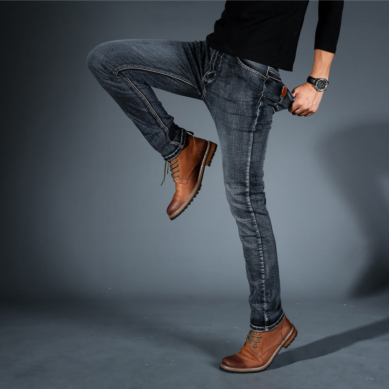Jeans hombre elásticos slim fit cómodos estilo moderno diario