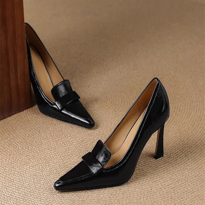 Tacones de aguja mujer elegantes y finos