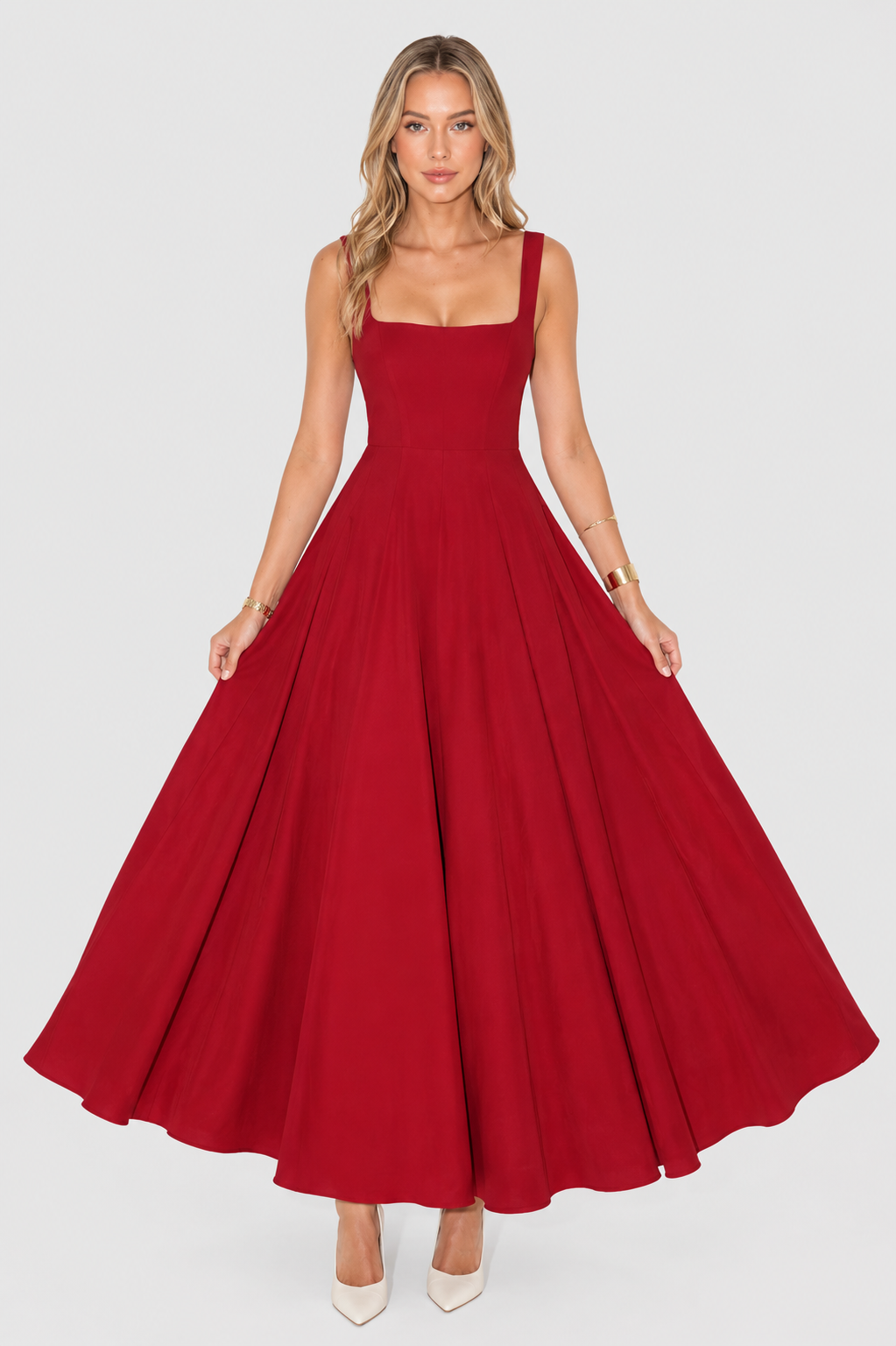 Vestido Mujer Elegante Corte Grace