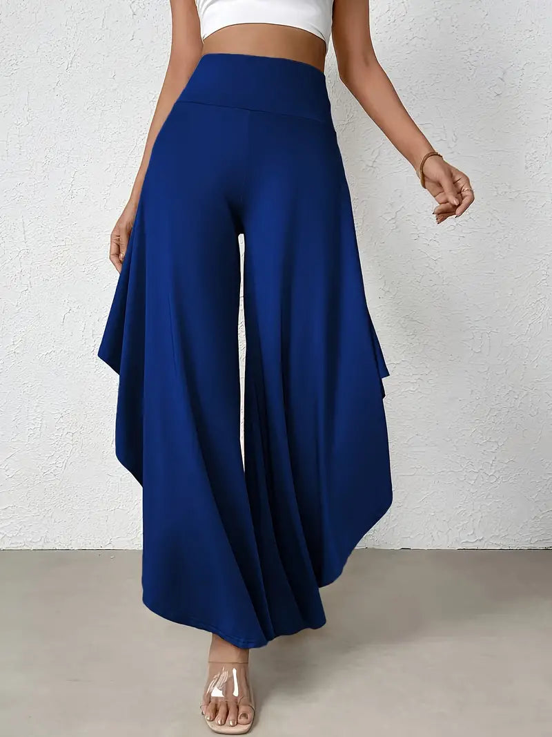 Vestido Mujer Elegante con Dobladillo Asimétrico