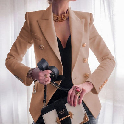 Blazer Mujer de Diseño Ajuste Entallado