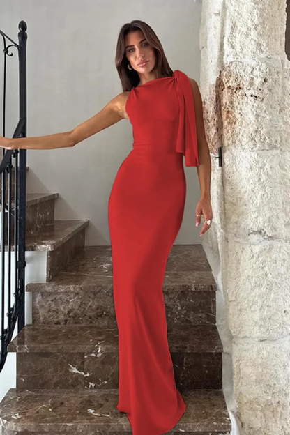 Vestido maxi mujer para invitada de boda y fiesta