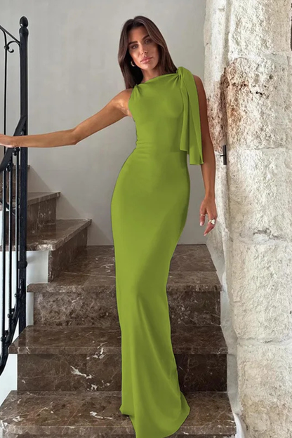 Vestido maxi mujer para invitada de boda y fiesta
