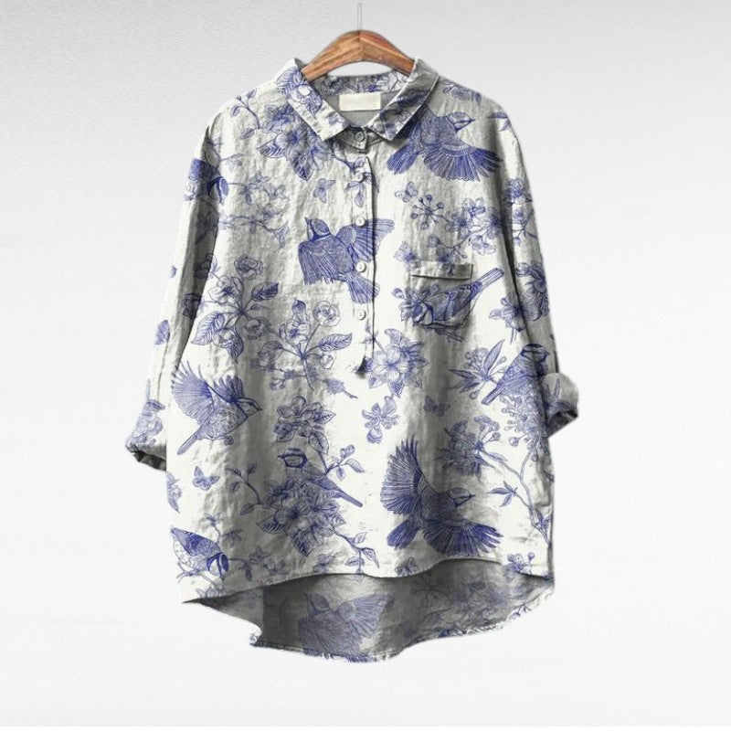 Blusa Mujer Ligera Verano Ajuste Suelto
