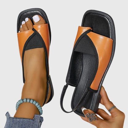 Sandalias Mujer Ortopédicas Tiras Elegantes Plantilla Ergonómica