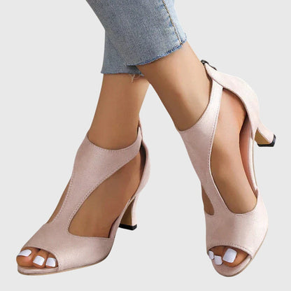 Sandalias mujer Primavera talón abierto diseño cut-outs - Mavetta