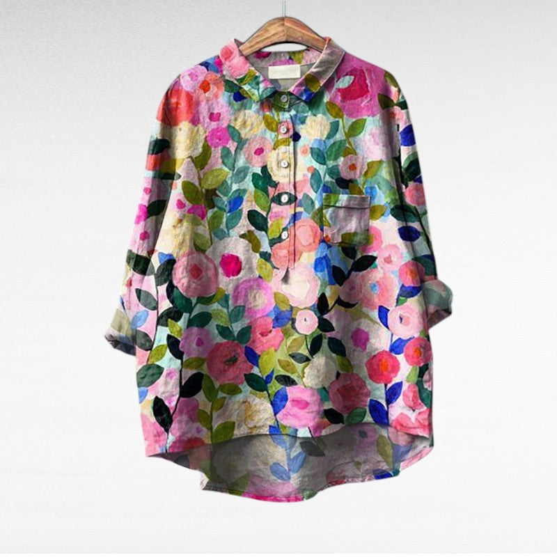 Blusa Mujer Ligera Verano Ajuste Suelto