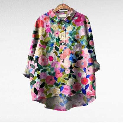 Blusa Mujer Ligera Verano Ajuste Suelto