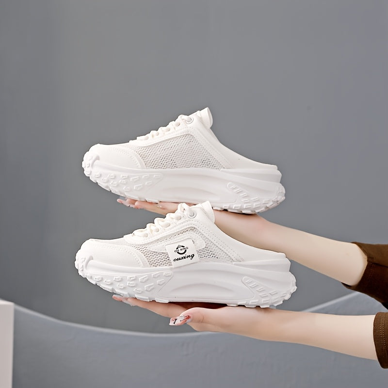 Zapatillas Mujer Slip-On Malla Transpirable Diseño Ligero