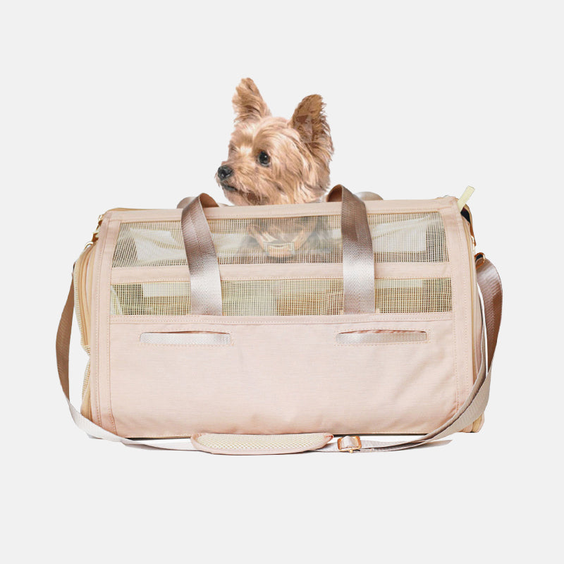 Transportín Plegable Perros Pequeños Tela Resistente