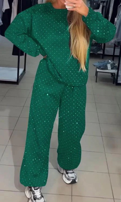 Conjunto Mujer Comodo con Brillo y Tela Suave