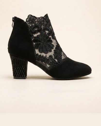 Tacones altos mujer de encaje elegante - Mavetta