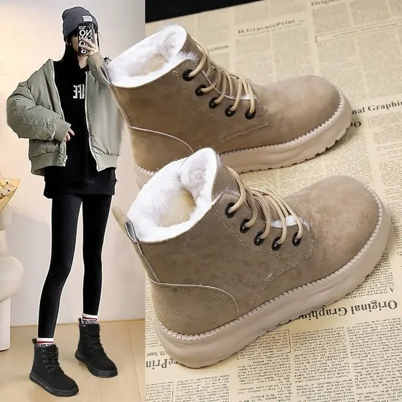 Botines Mujer Impermeables Invierno Plataforma - Mavetta