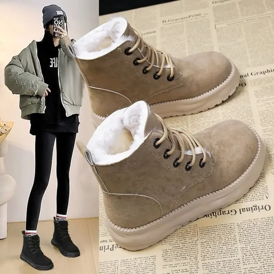 Botines Mujer Impermeables Invierno Plataforma - Mavetta