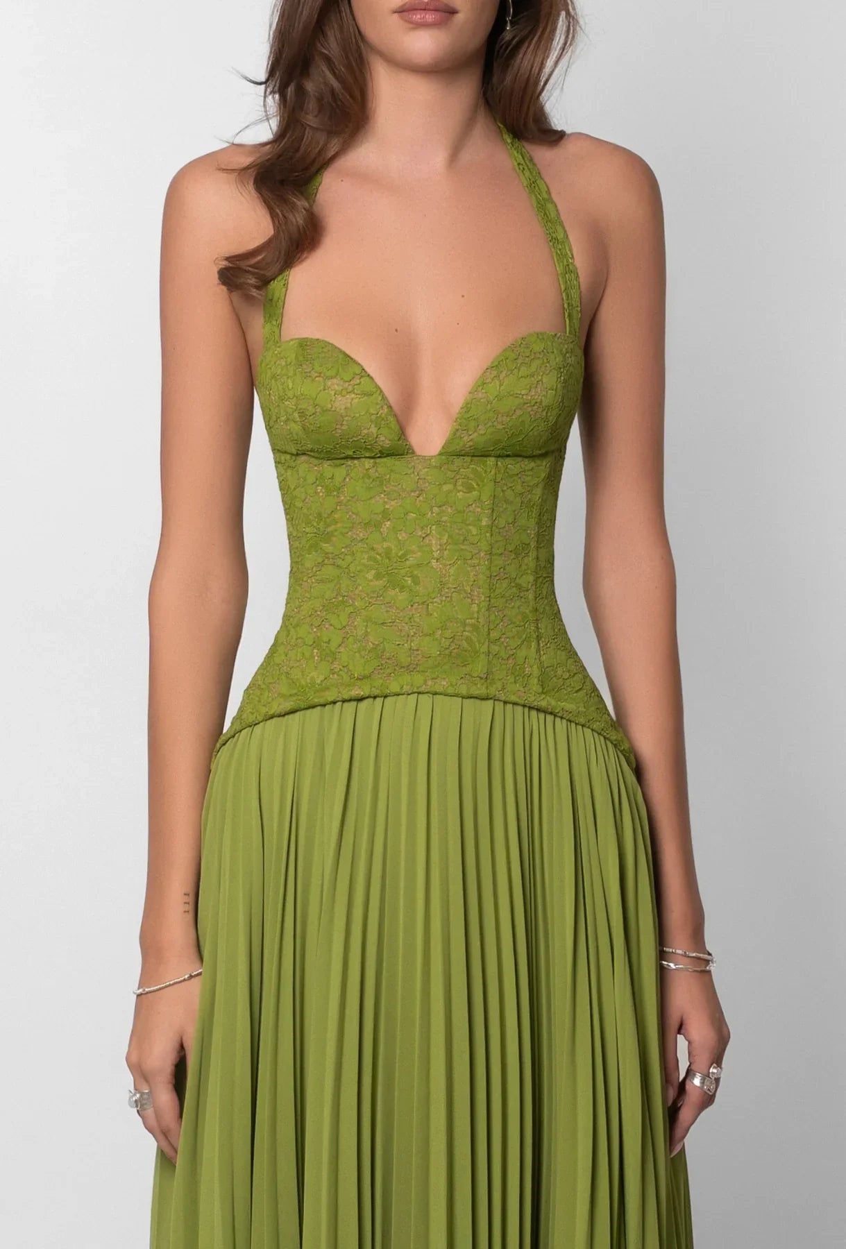 Vestido maxi mujer fluido largo