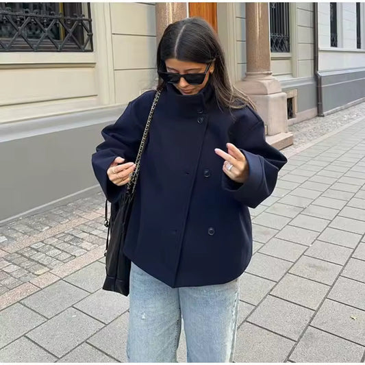 Chaqueta Corta Mujer Botones Diseño Sofisticado - Mavetta