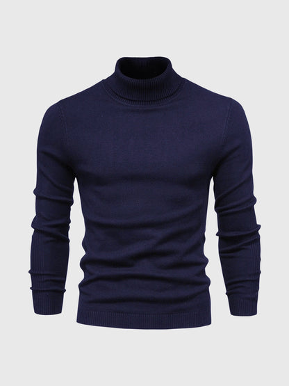 Jersey hombre Cuello alto Slim fit Ajustado