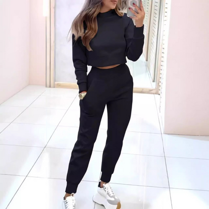 Conjunto Deportivo Mujer Corto y Pantalón Comodo