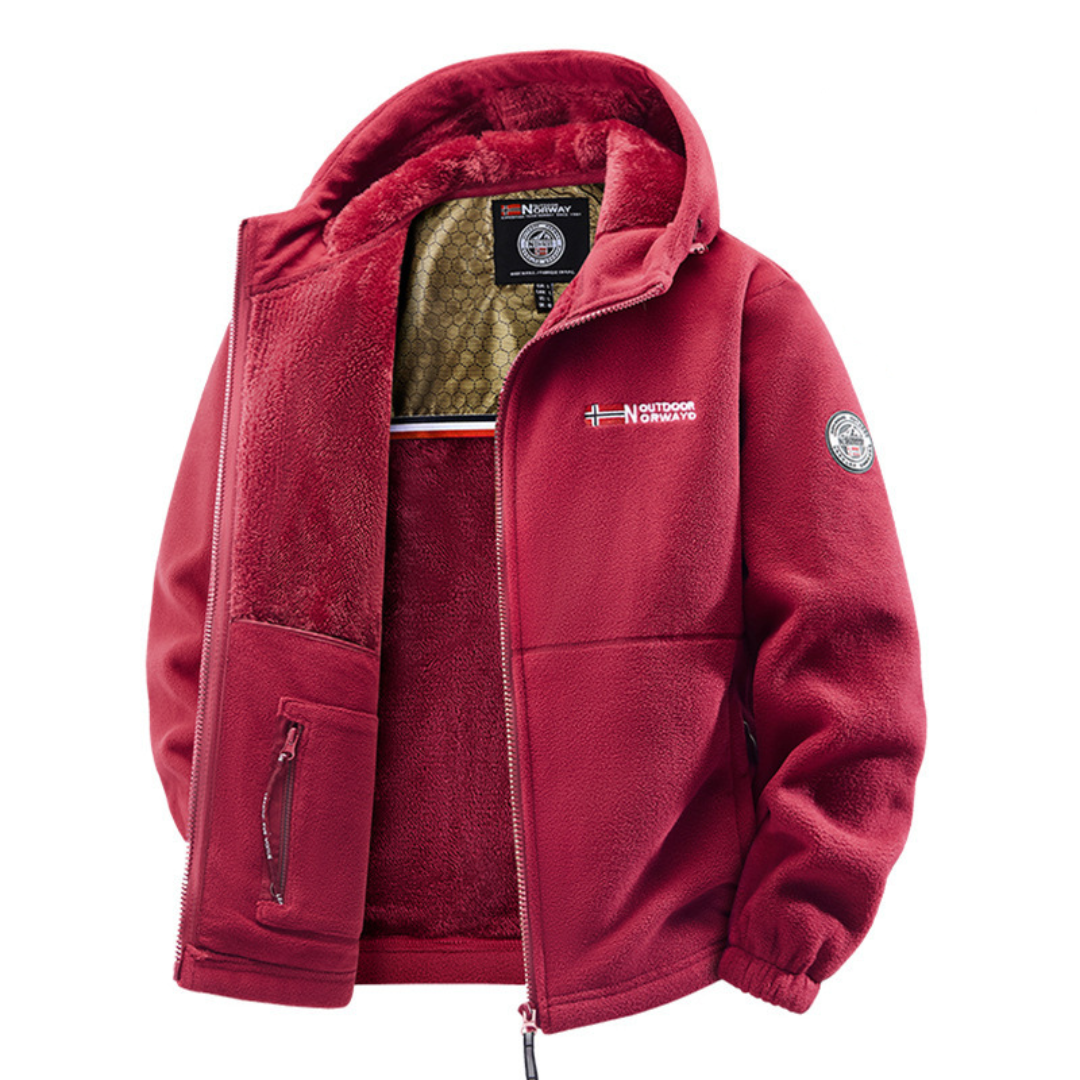 Chaqueta Hombre Invierno Termica Cortaviento Impermeable