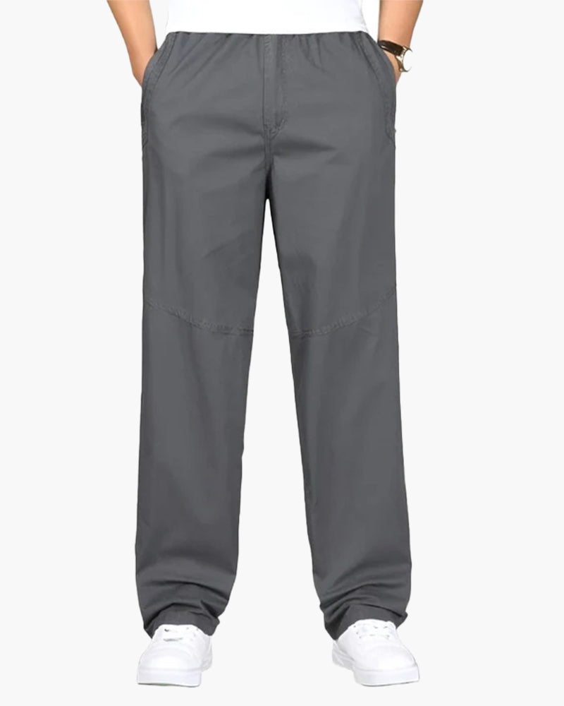 Pantalones Capri Mujer Algodón Lino Cintura Elástica Ajustable