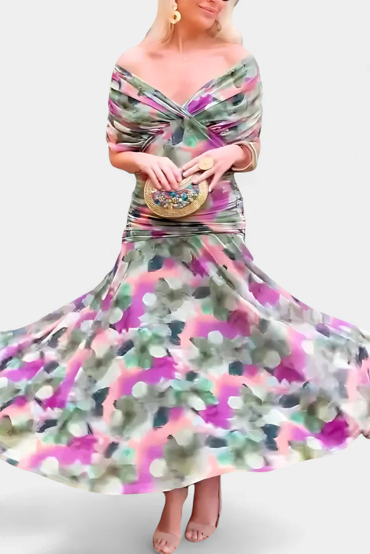 Vestido Mujer Floral Ligero Elegante