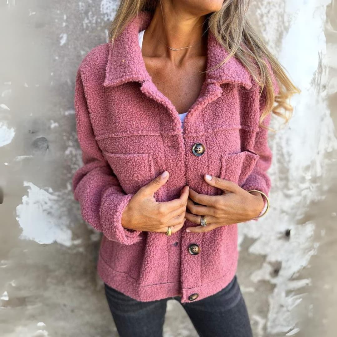 Abrigo Mujer de Otoño Estilo Elegante