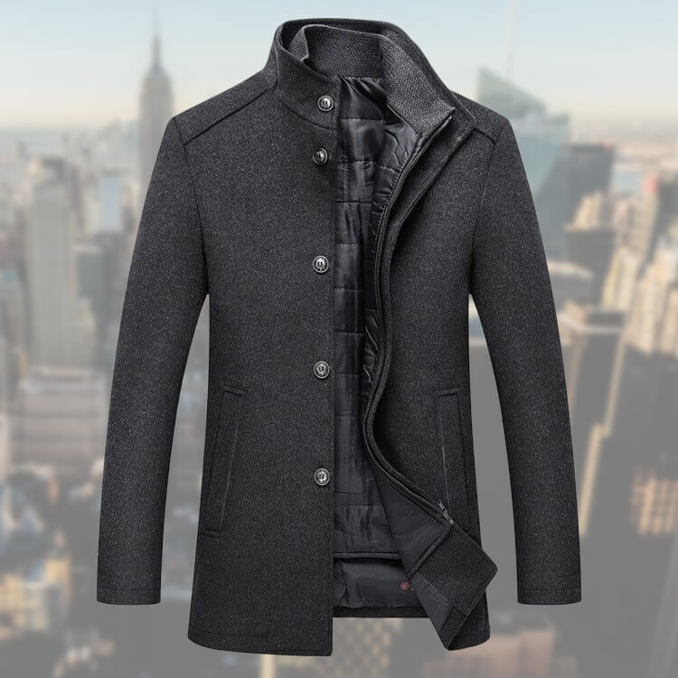 Chaqueta Hombre con Chaleco Desmontable Ajuste Clásico - Mavetta