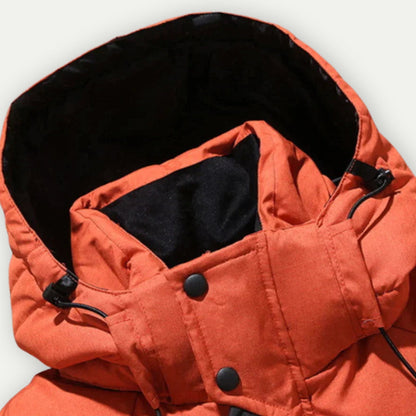 Chaqueta Invierno Hombre Aislante con Capucha