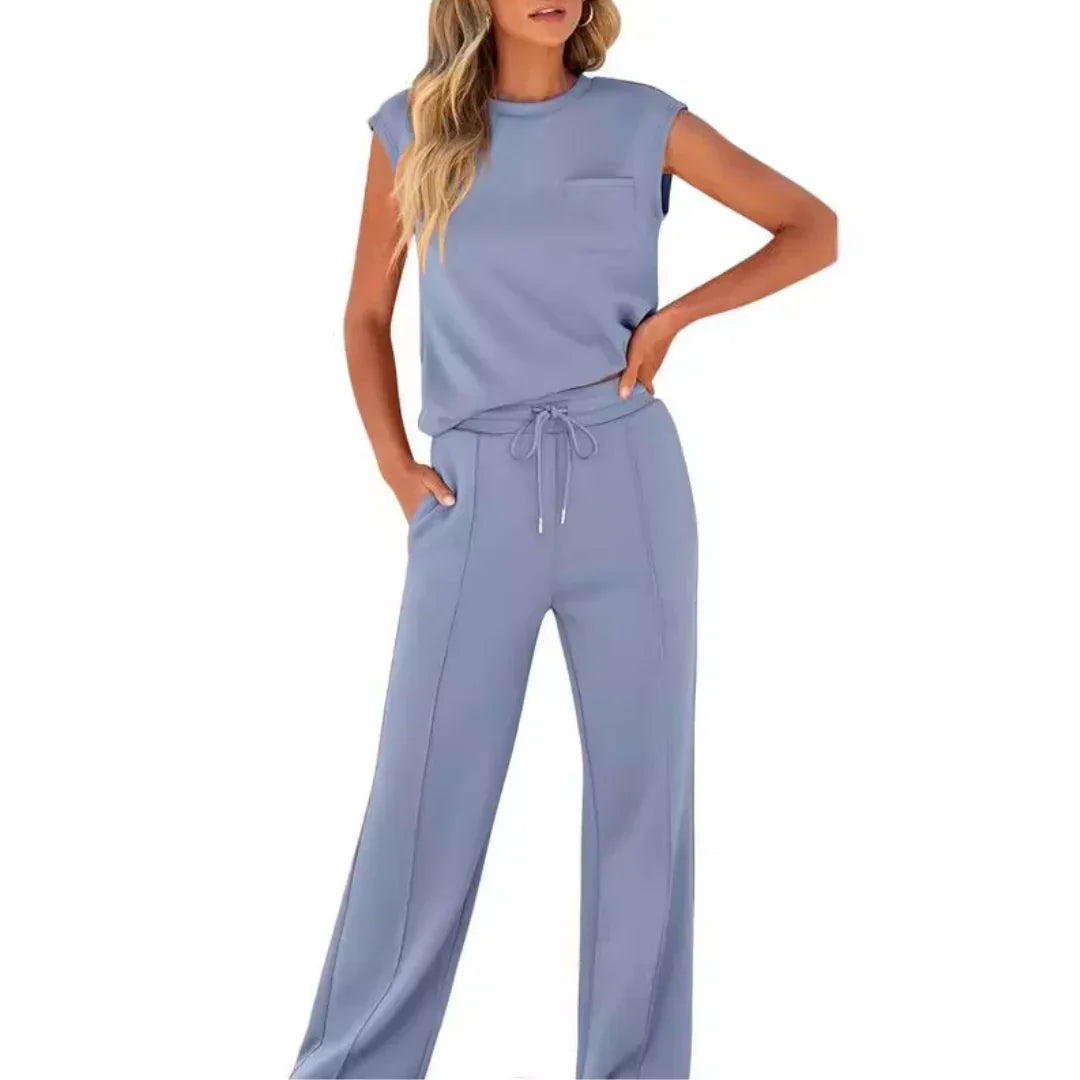 Conjunto Mujer de Lino Fresco Estilo Elegante