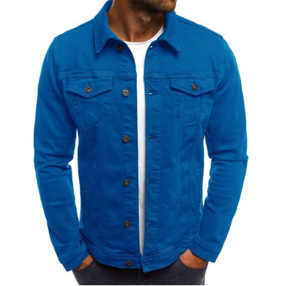 Chaqueta Vaquera Hombre de Ajuste Relajado