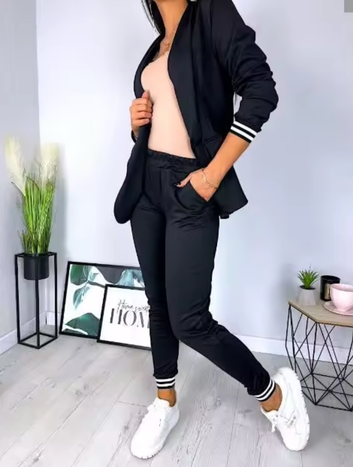 Conjunto Mujer Blazer y Pantalón Formal Ajustado