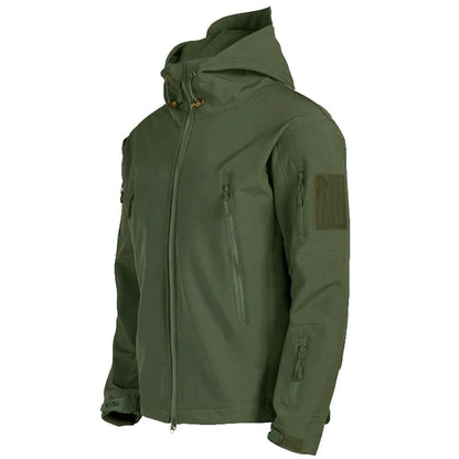 Chaqueta Hombre Impermeable Supervivencia Exterior Resistente