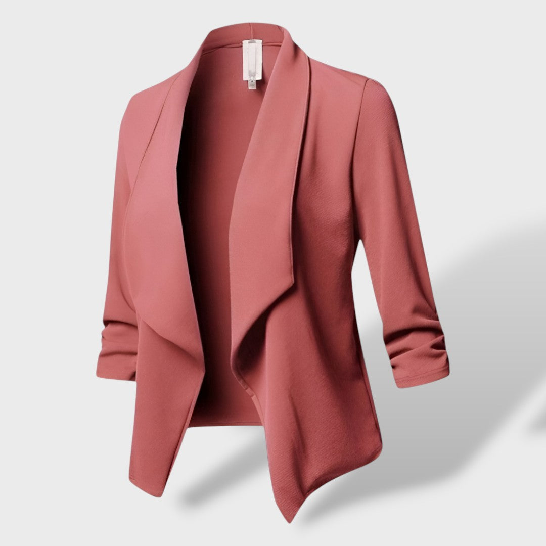 Blazer Mujer Elegante Corte Slim