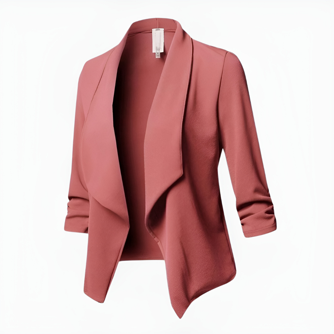 Blazer Mujer Ligero Abierto Manga Larga