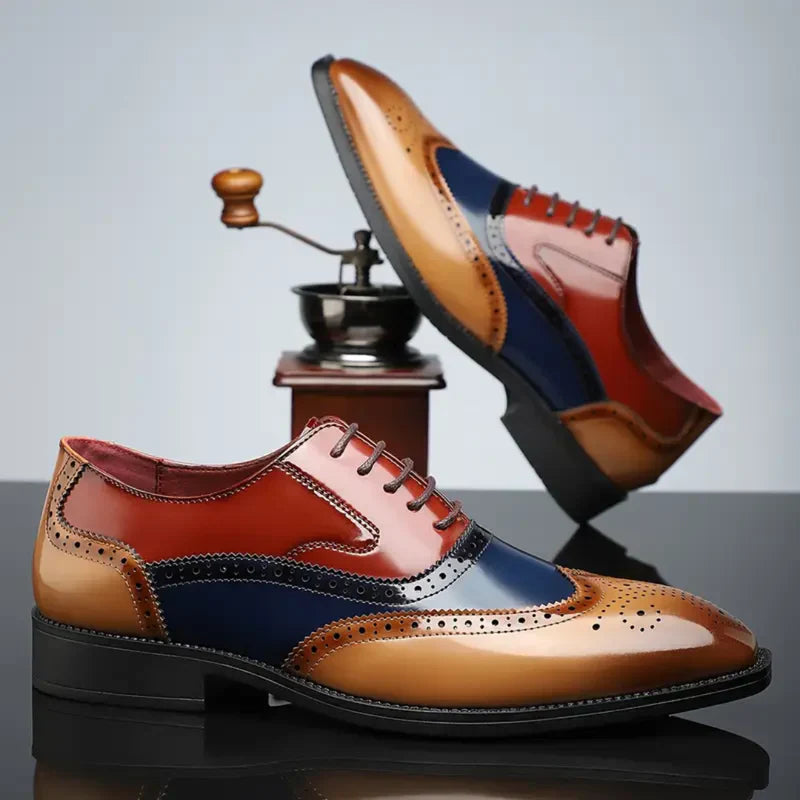 Zapatos Hombre Brogue Estilo Vintage Clásicos