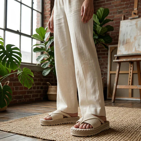 Chanclas Mujer Comodas Veraniegas Ajuste Clasico