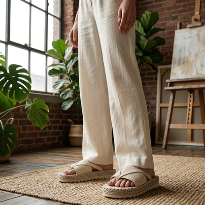 Chanclas Mujer Comodas Veraniegas Ajuste Clasico