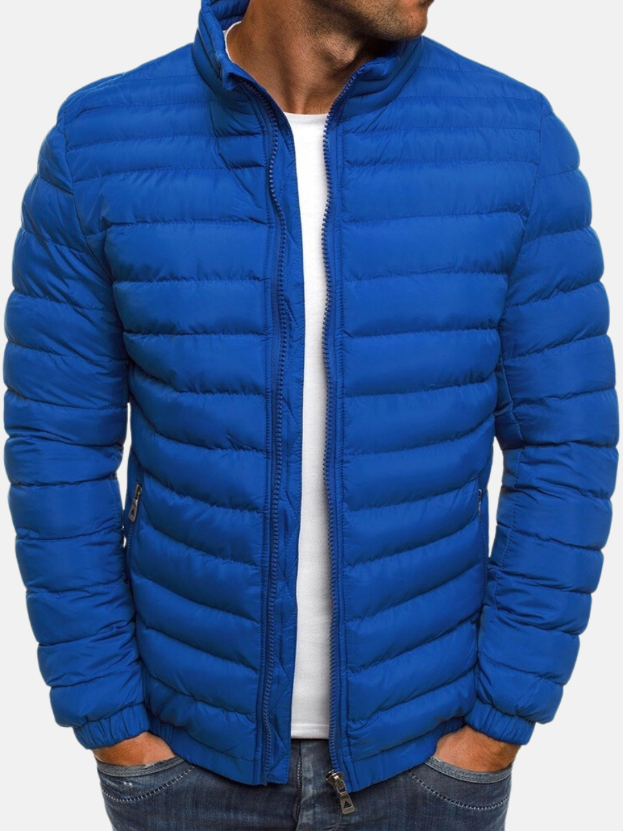 Chaqueta Puffer Hombre Casual Acolchada