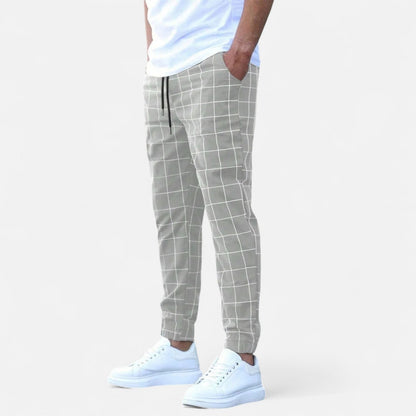 Pantalones Casual Hombre Algodón Comodos Corte Recto