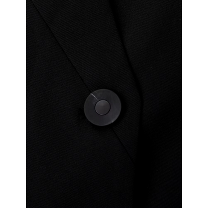 Blazer Mujer de Tela Estructurada Corte Clásico
