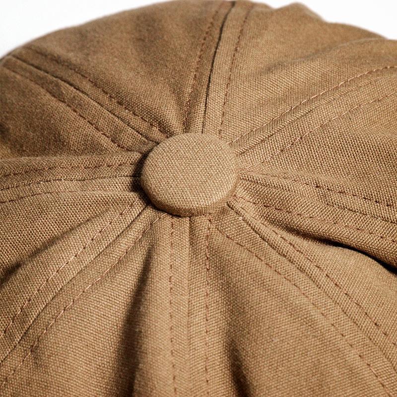 Boina Hombre Estilo Retro Flatcap Ajuste Clásico