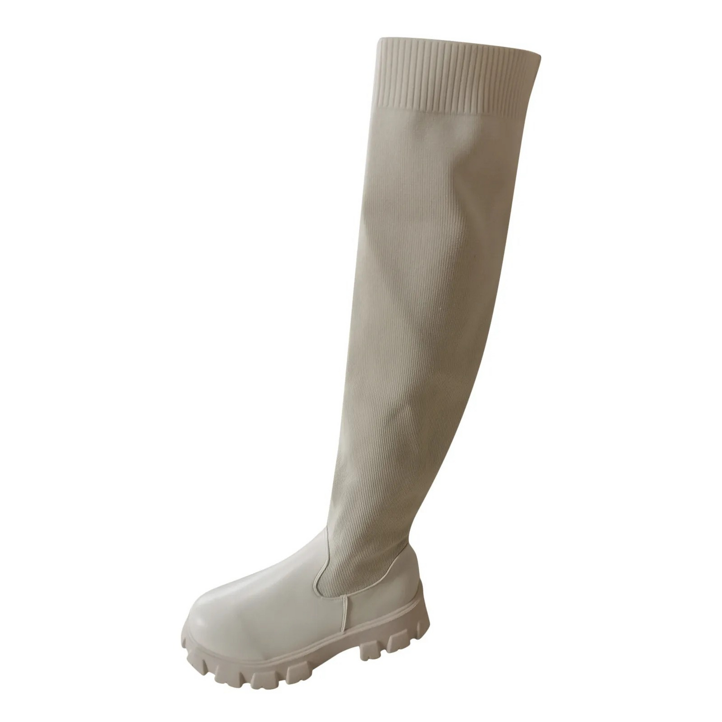 Botas Mujer caña alta elásticas estilo overknee