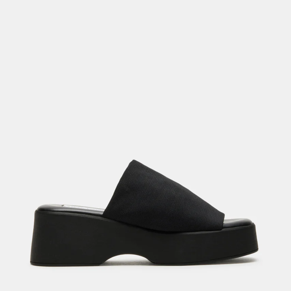 Sandalias Plataforma Mujer de Cuero Ajuste Cómodo