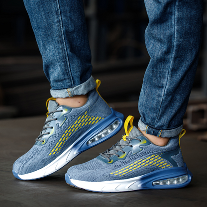 Zapatillas Seguridad Hombre Ligeras Comodas Ajuste Ergonómico