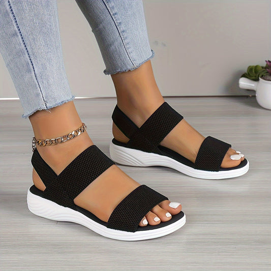 Sandalias Mujer Tirantes Elásticos Verano Ligeras - Mavetta