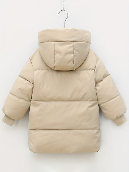 Chaqueta Acolchada Niño con Capucha y Mangas Largas