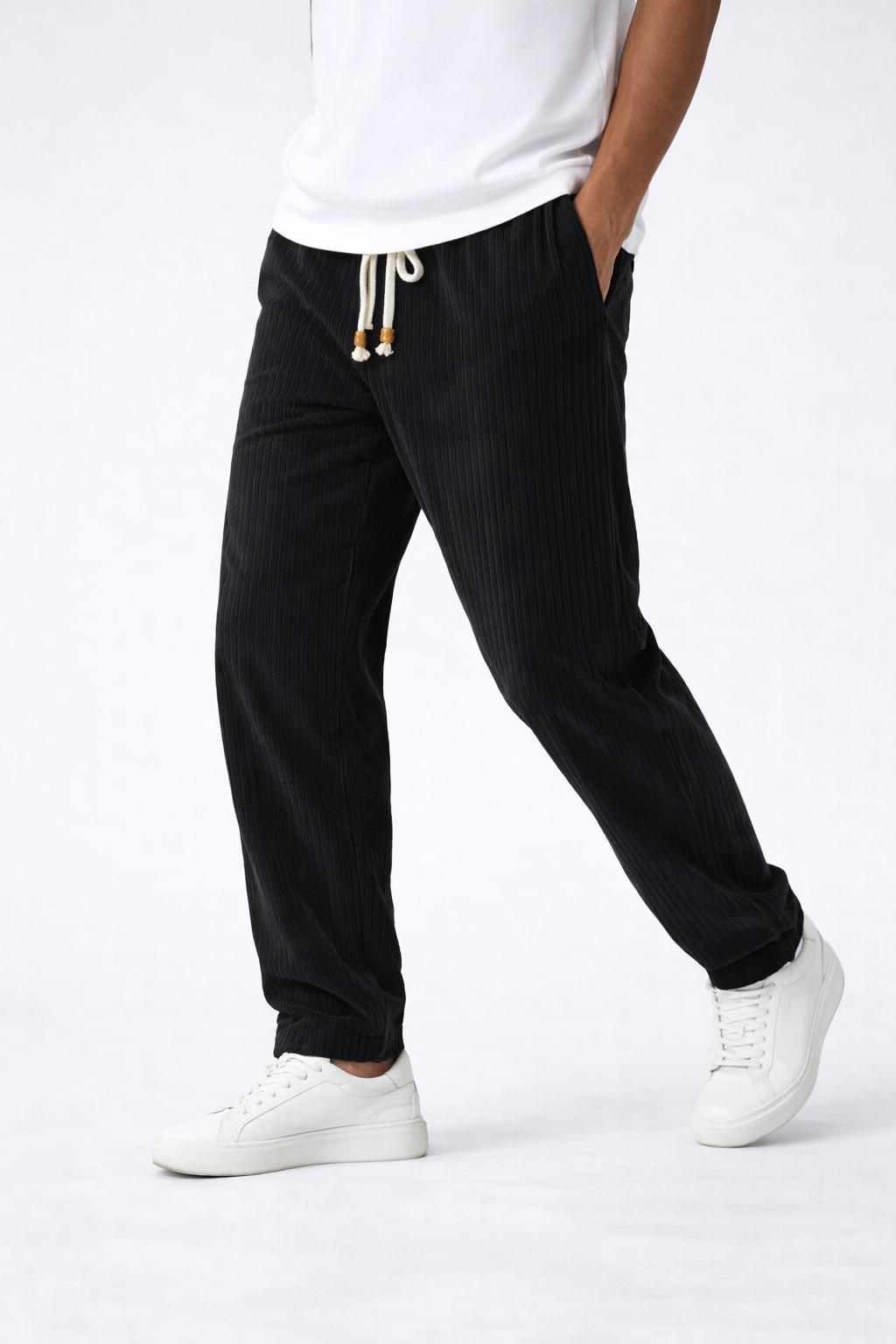 Pantalones Hombre de Pana Corte Recto