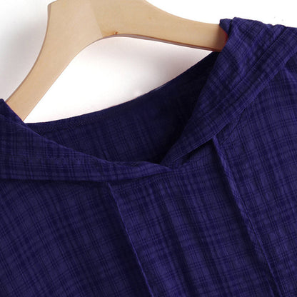 Camisa Hombre de Lino y Algodón Corte Relajado